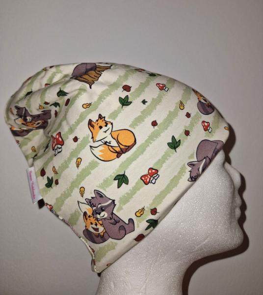 Mütze für Kinder *Fuchs Waschbär*