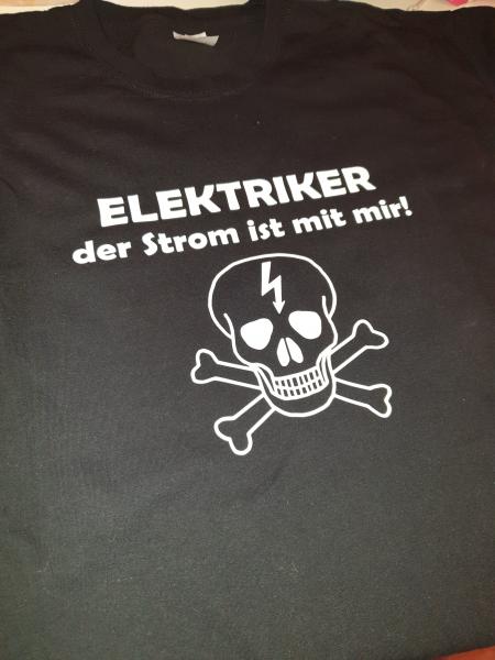 T-Shirt "Elektriker"